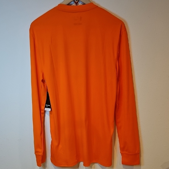 New York Knicks Basketball NBA Orange Long Sleeve Shirt Sz.M NWT - Picture 4 of 4